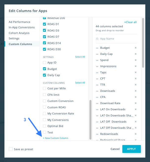 Custom column configuration_3