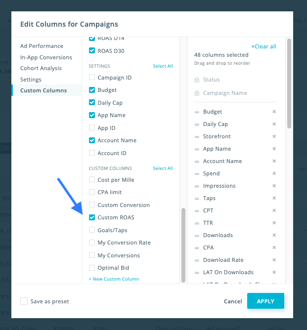 Custom column configuration_5